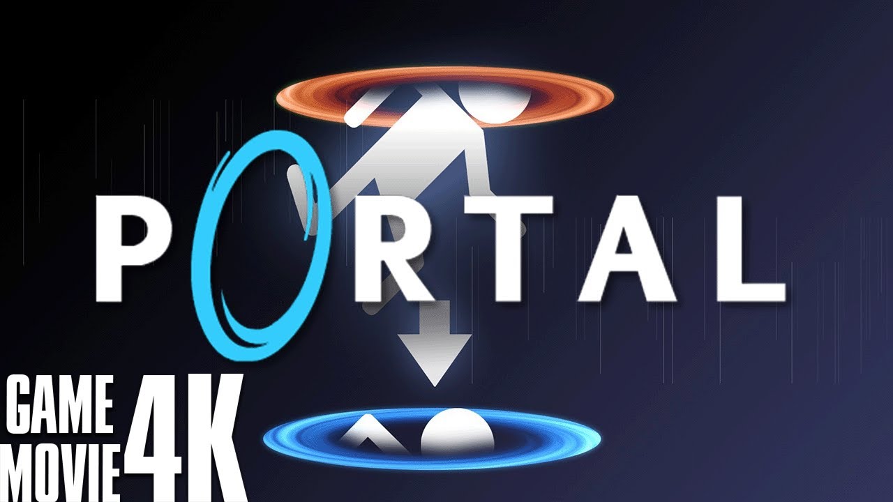 Portal | Game Movie (Cutscenes/Dialogue) 4k60fps