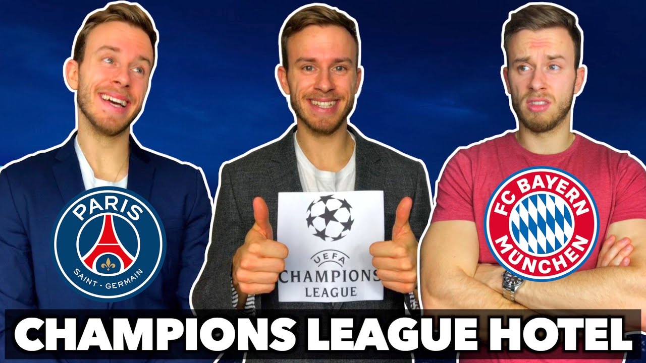 wenn die Top-Favoriten ins Champions League Hotel einchecken! 👀🏆