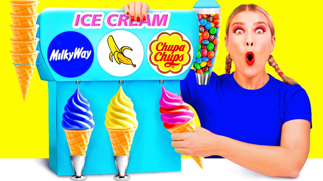 Мороженое Челлендж | Смешные Челленджи с Едой от AZaZa Challenge
