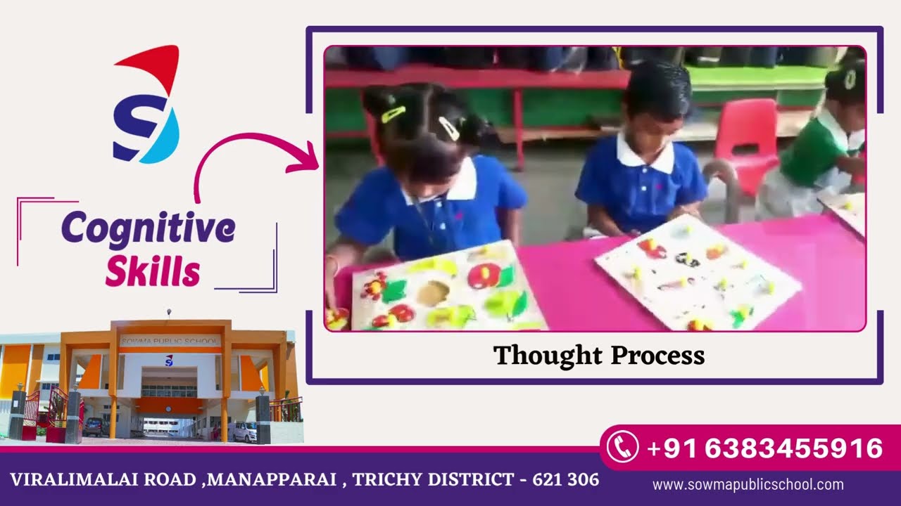Sowma Public School - Cognitive Skills #bestcbseschool #education #trichyschool #manapparai