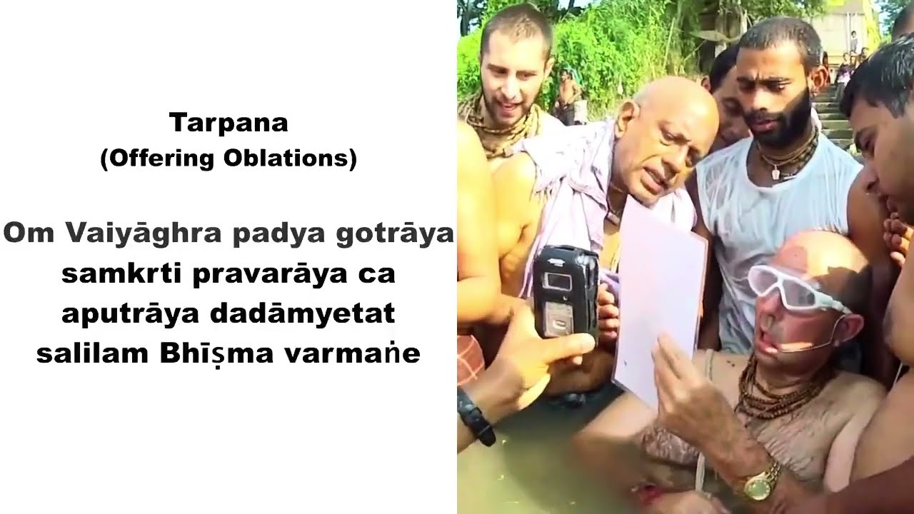 Observing Bhishma Pancaka