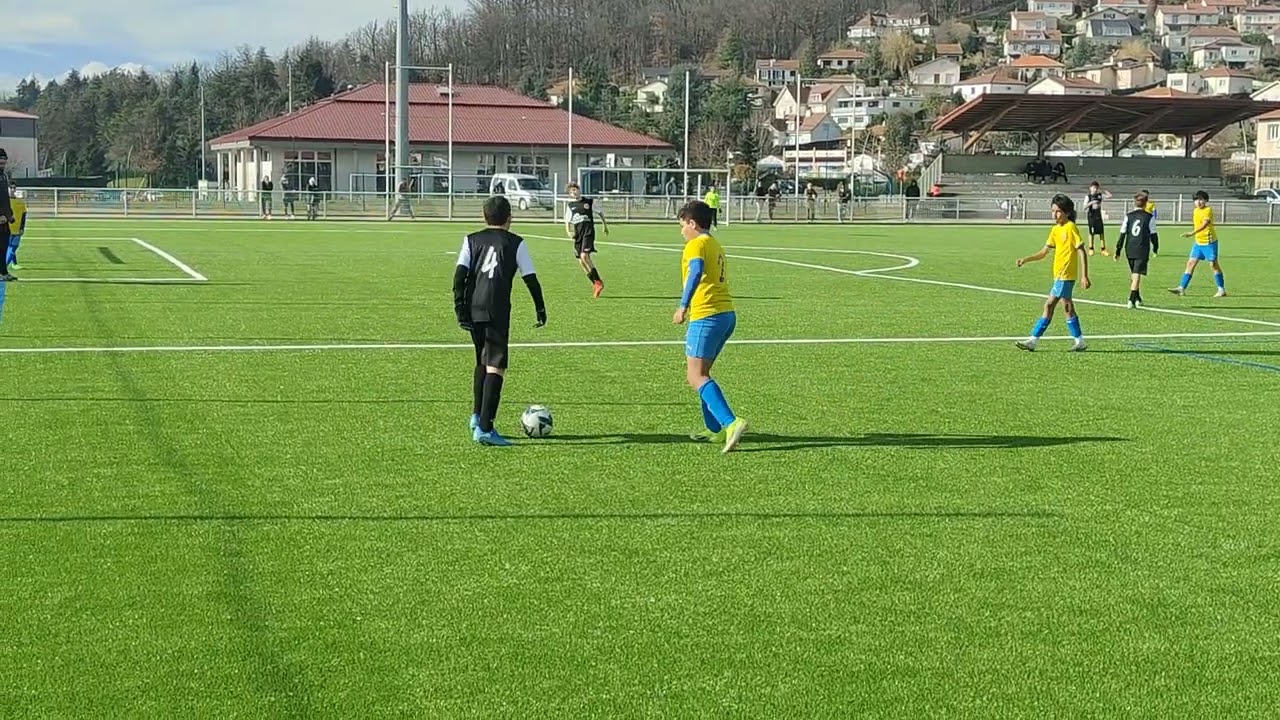 Match amical U12: Étrat la tour sportif 2 vs SEL St priest en Jarez Football (2ème mi-temps) 7/02/26