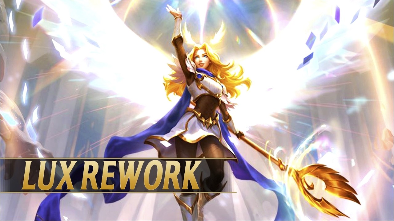 LUX SECRET VISUAL REWORK - League of Legends