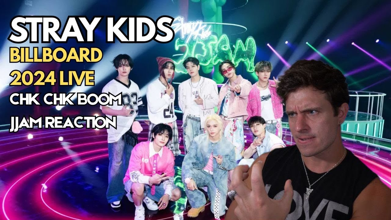 Stray Kids Billboard Performance - Chk Chk Boom and JJAM REACTION by professional singer