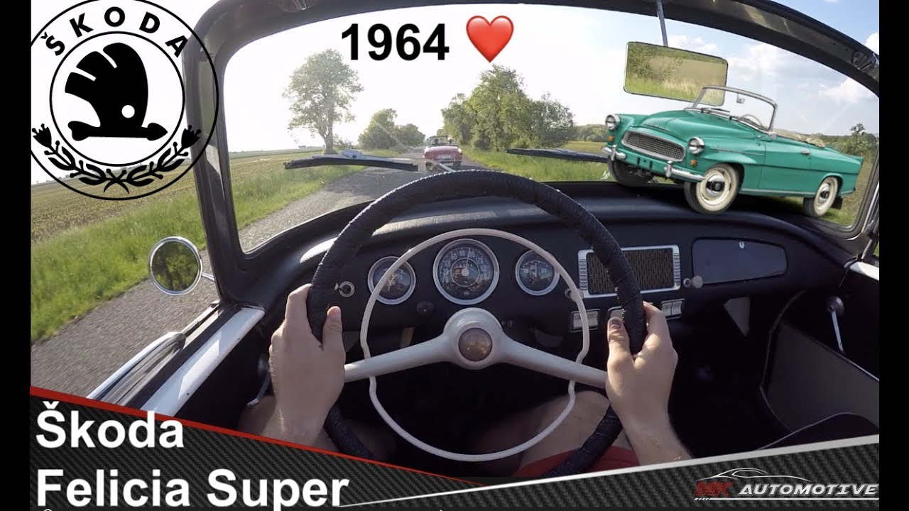 Skoda Felicia Super (1964) POV Test Drive + Top speed