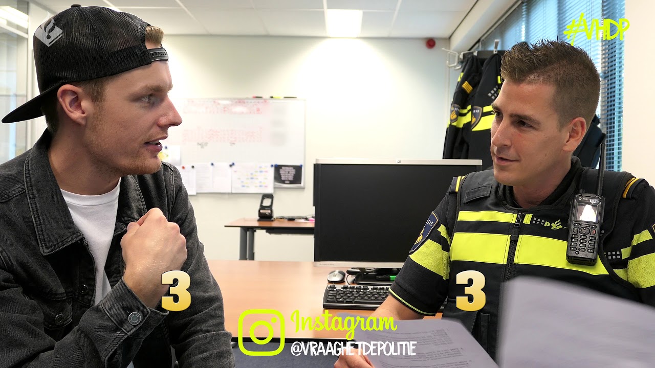 Enzo Knol vs Politievlogger Jan-Willem Challenge