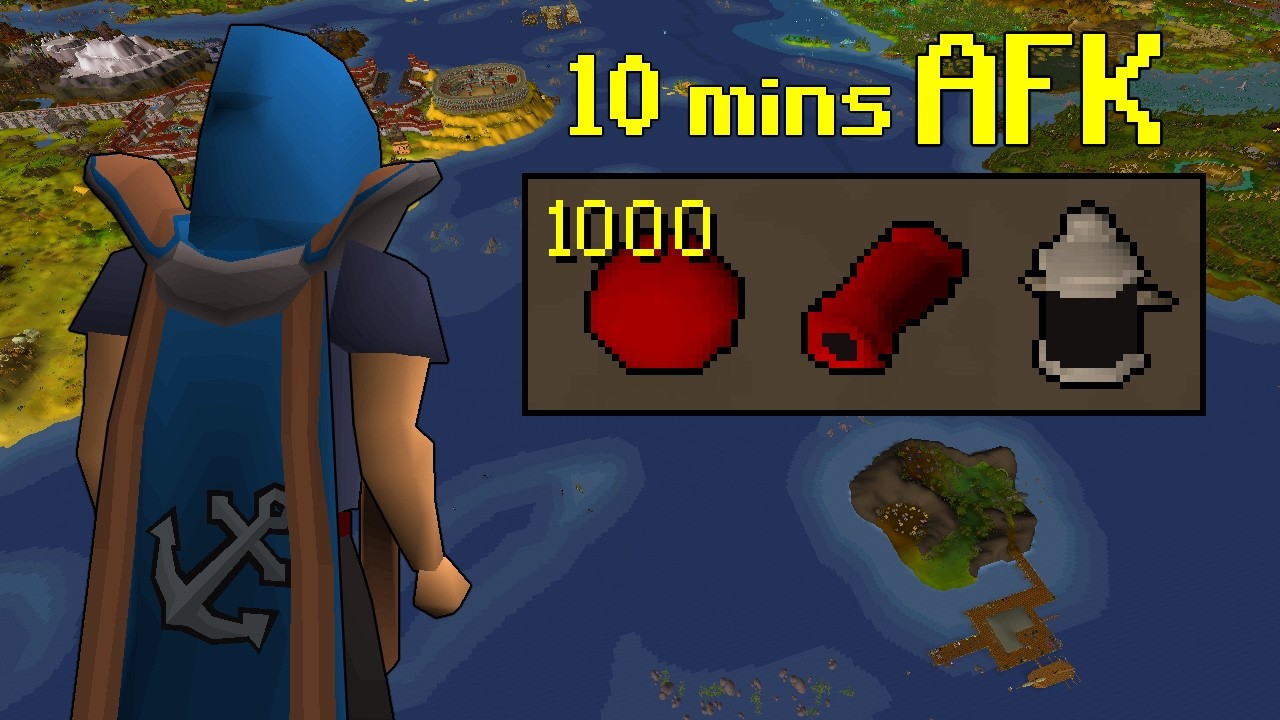 В OSRS морские сражения теперь происходят в режиме AFK (отсутствие активного участия).