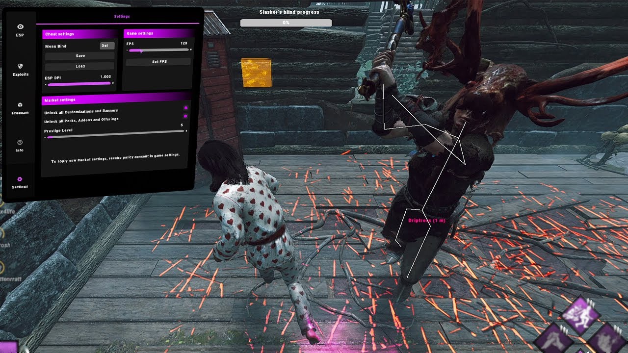 P100 Killer Leave After My 360s / Best DBD Cheat - Dead By Daylight