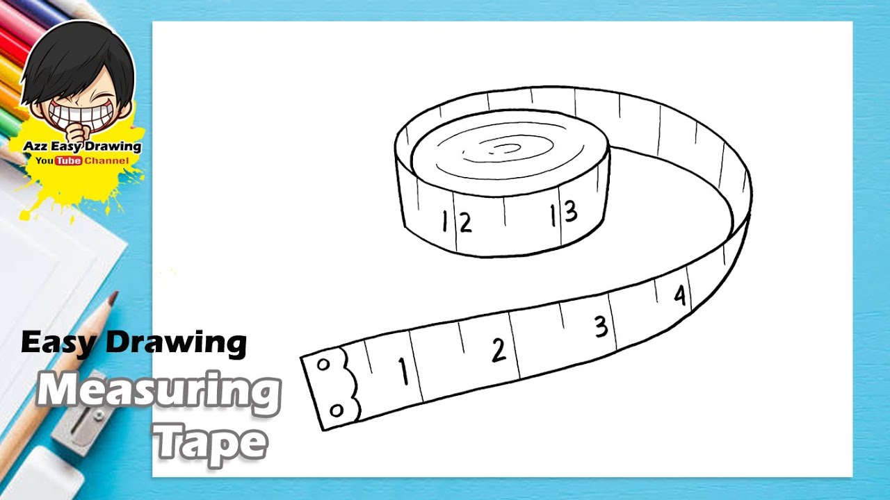Easy Drawing Measuring Tape