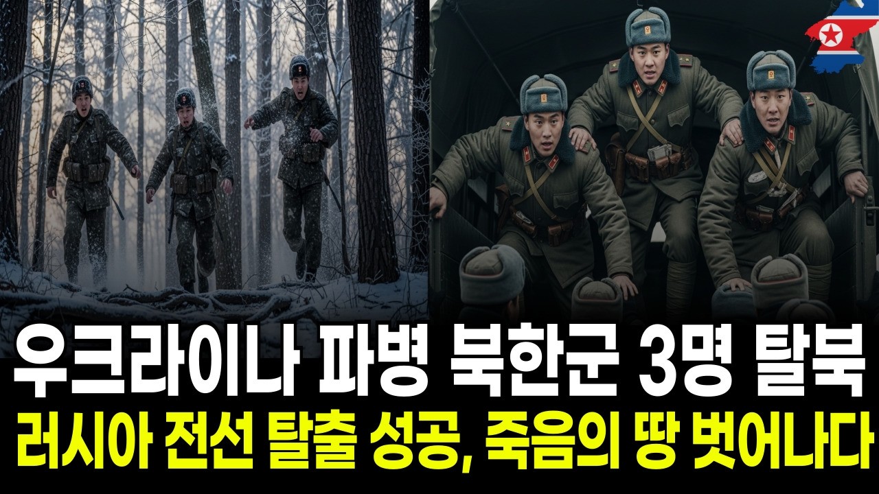 우크라이나 파병 북한군, 러시아 전선 탈출 성공 - 죽음의 땅을 벗어나다