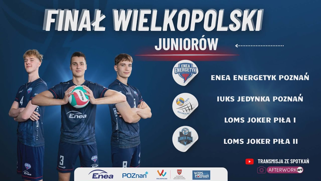 IUKS Jedynka Poznań -  Enea Energetyk Pozna | Finał Mistrzostw Wielkopolski Juniorów | Na żywo