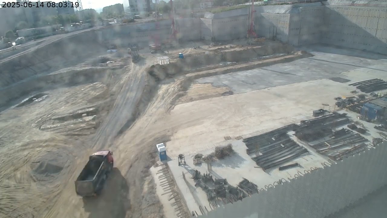 Garitage Park Office Tower 2025 June construction timelapse (cam3)