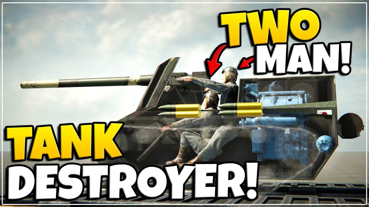 Я построил крошечную двухместную САУ в стиле Sprocket Tank!
