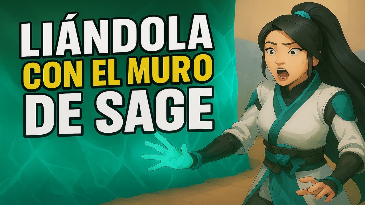 LIÁNDOLA con el MURO de SAGE-VALORANT