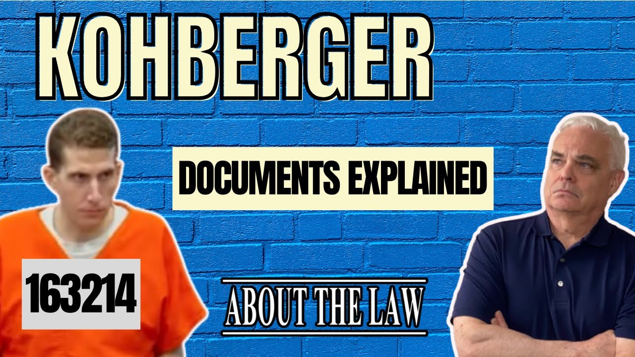 Kohberger Docs Explain the Unexplainable-What Happened?