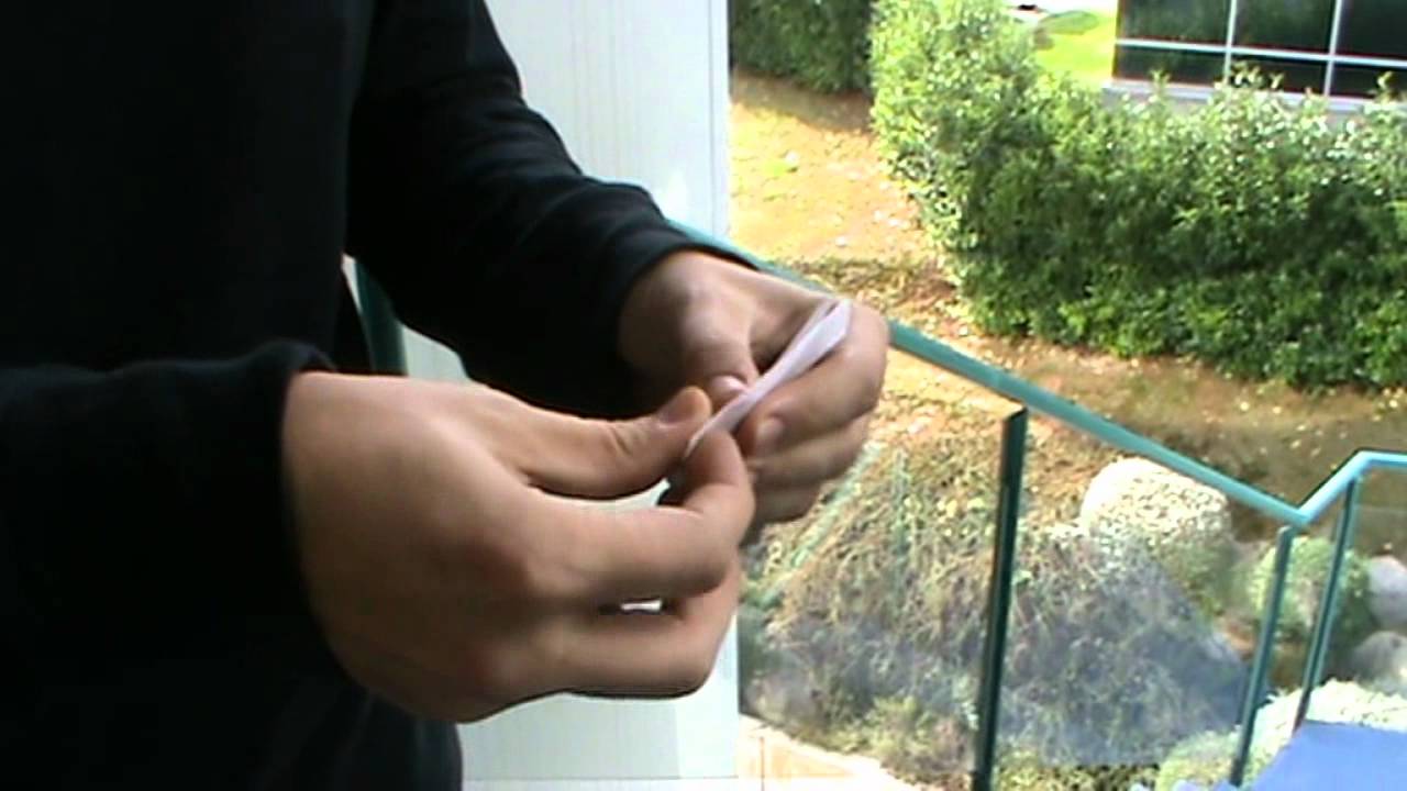 C&oacute;mo hacer un cigarrillo de liar.