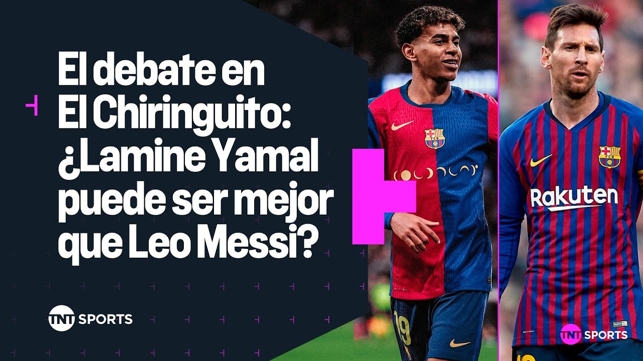 El debate en EL CHIRINGUITO: ¿Lamine Yamal puede ser mejor que Messi?