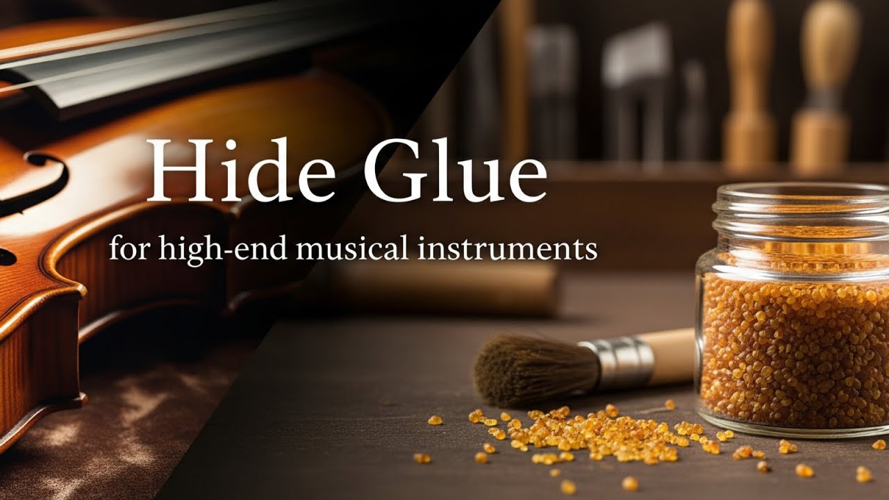 Best #glue for #lutherie? Hot Hide Glue!