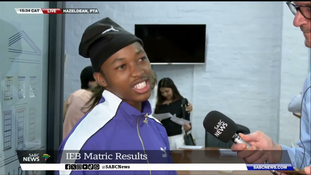 2024 Matric Results | Athlete Bayanda Walaza recieves IEB results