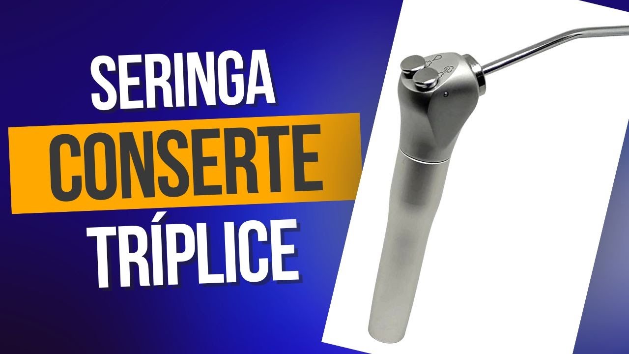 SERINGA TRÍPLICE (troca de O´ring)