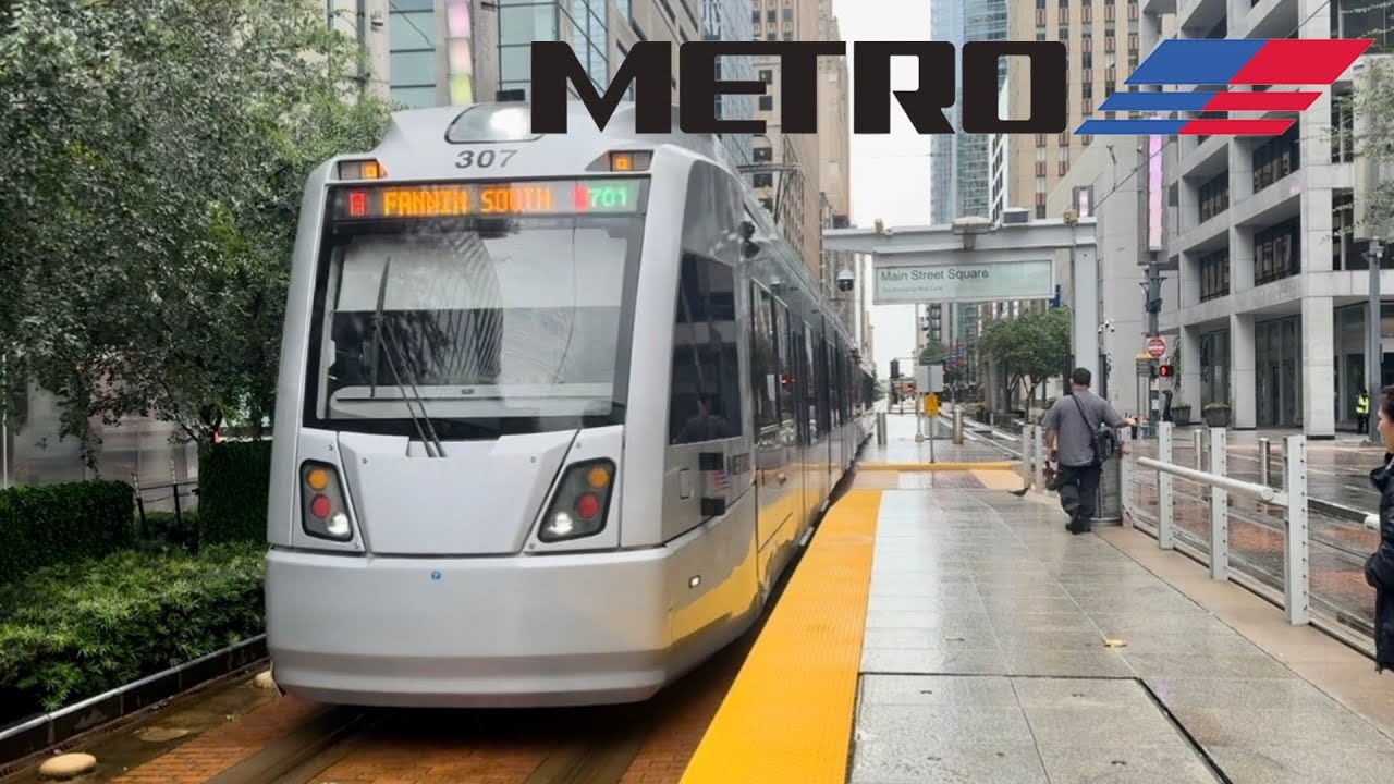 Houston Metro Light Rail Transit Compilation