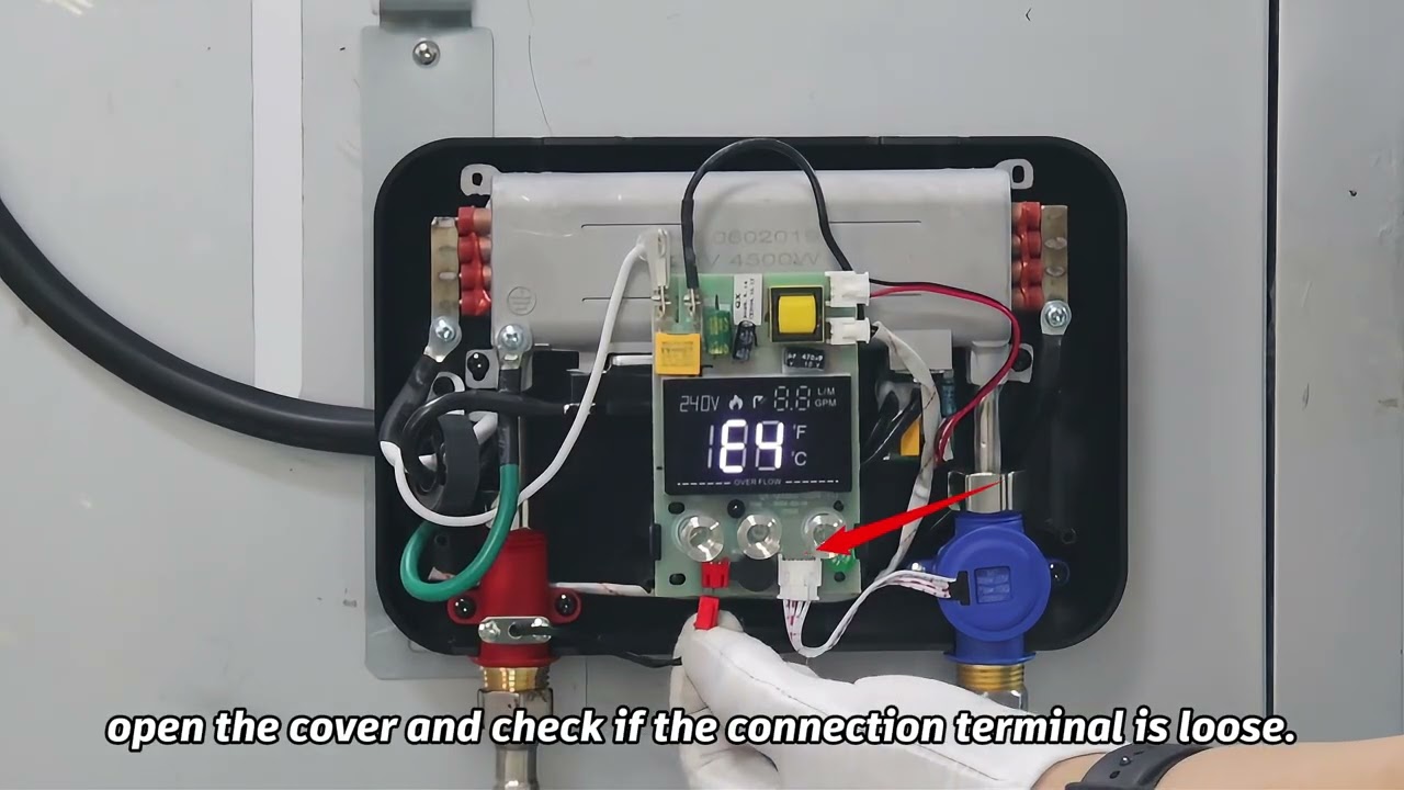 How to Fix E4 Error Code | RE45K-RE8K Ranein Electric Tankless Water Heater