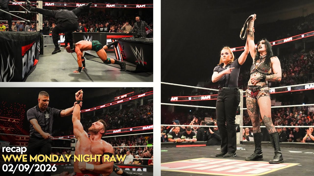 RHEA RIPLEY AND LA KNIGHT ADVANCE TO ELIMINATION CHAMBER AS THE MASKED MAN STRIKES THE VISION AGAIN