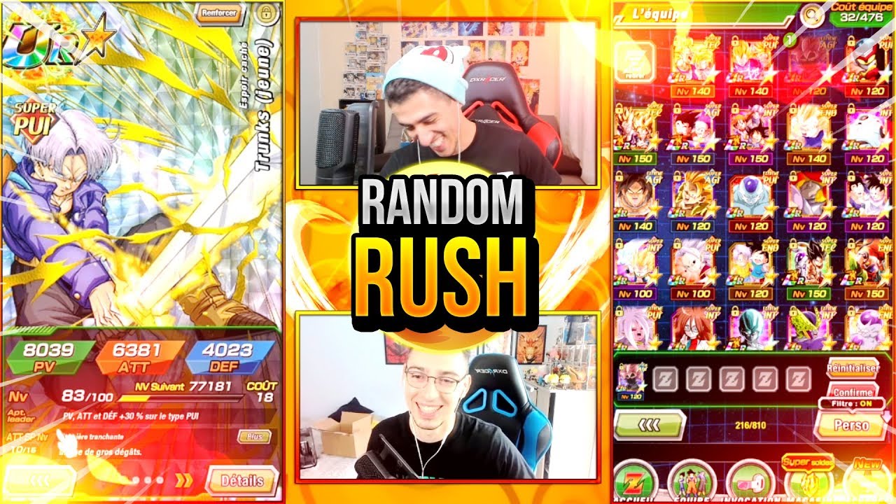 RANDOM RUSH LILIAN31 VS YEKAIS ! UNE LÉGENDE NAISSANTE ! DBZ DOKKAN BATTLE