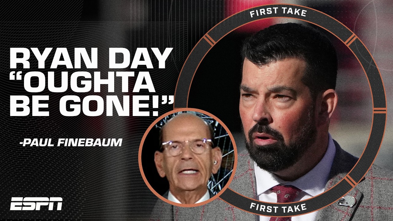 Ryan Day OUGHTA BE GONE if Ohio State loses to Michigan again 😧 - Paul Finebaum | First Take
