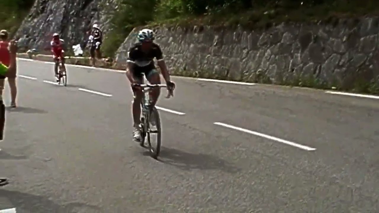 Shut up legs! Jens Voight on Alpe d'Huez #shorts