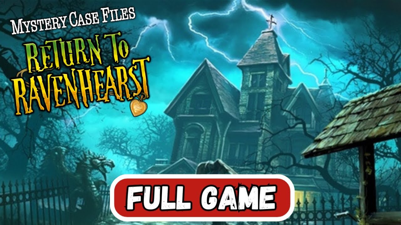 Mystery Case Files: Return to Ravenhearst Full 100% Walkthrough