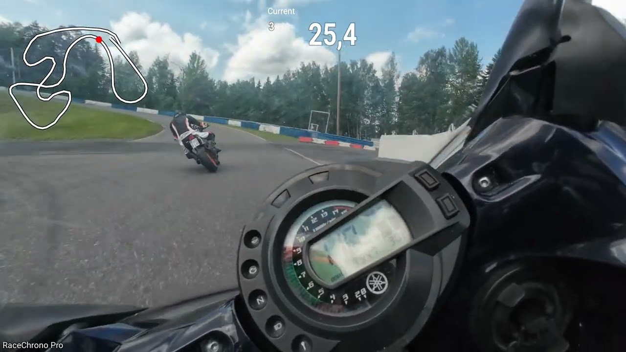 Ahvenisto FZ6S 7.6.2025 keskinopea