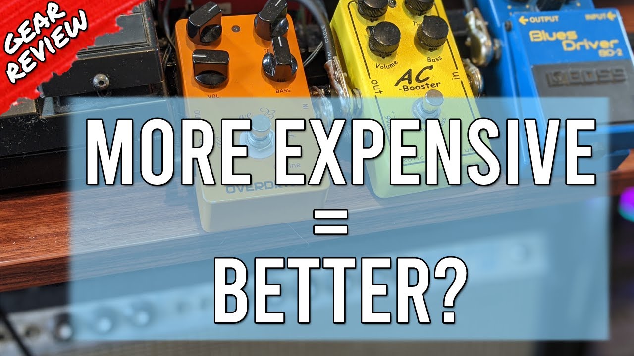 I Tried Cheap vs Expensive Overdrive Pedals for Tone