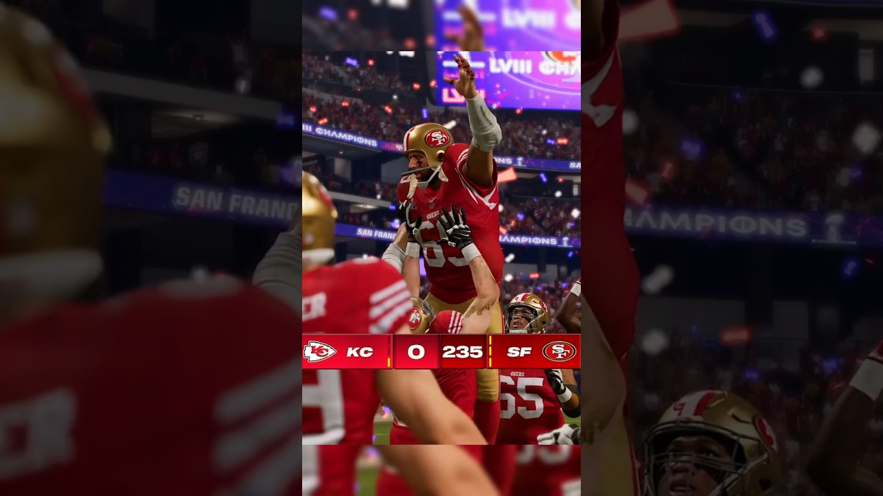 EVERY 49ERS FAN RIGHT NOW😤😡 #nfl #superbowl #madden