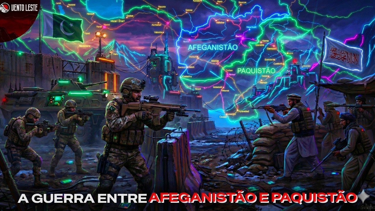 A Guerra entre Afeganist&atilde;o e Paquist&atilde;o (com canal Arte da Guerra)