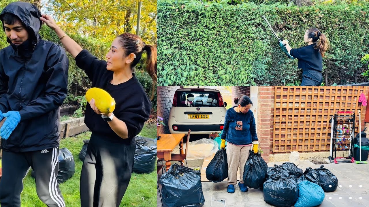 Thul Dd ko Garden ma Gold Diamond 💎 ko Pokai Poko😂 /GardeningVlog /Uklife /Ismi Grg