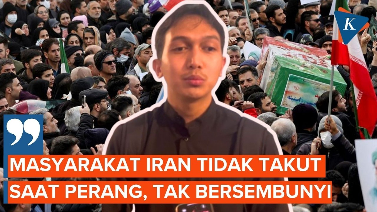 Kesaksian WNI soal Keberanian Warga Iran Hadapi Perang Lawan AS-Israel