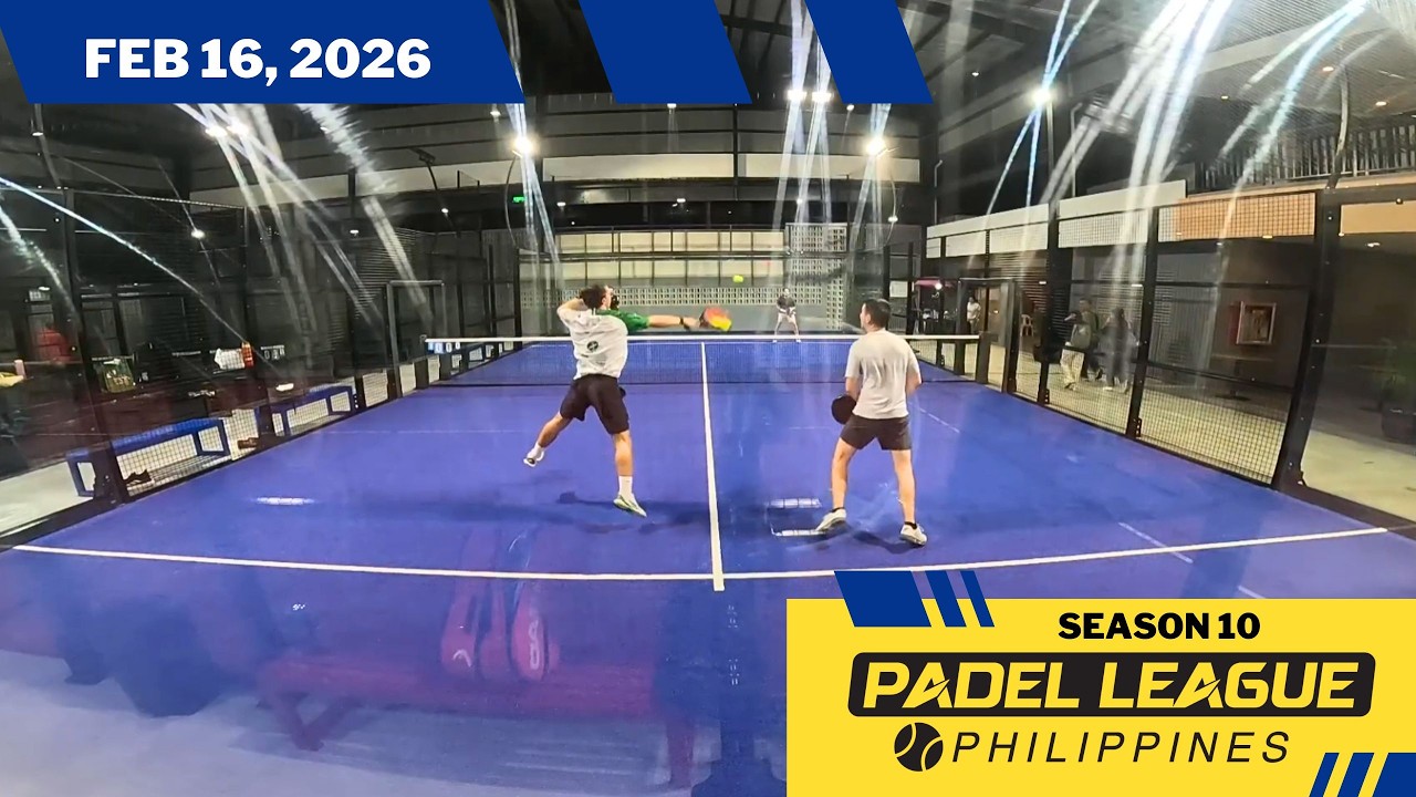 Padel League Philippines Season 10 | Men’s | Gonzalo Kres vs Josh Ollie | Feb 16, 2026