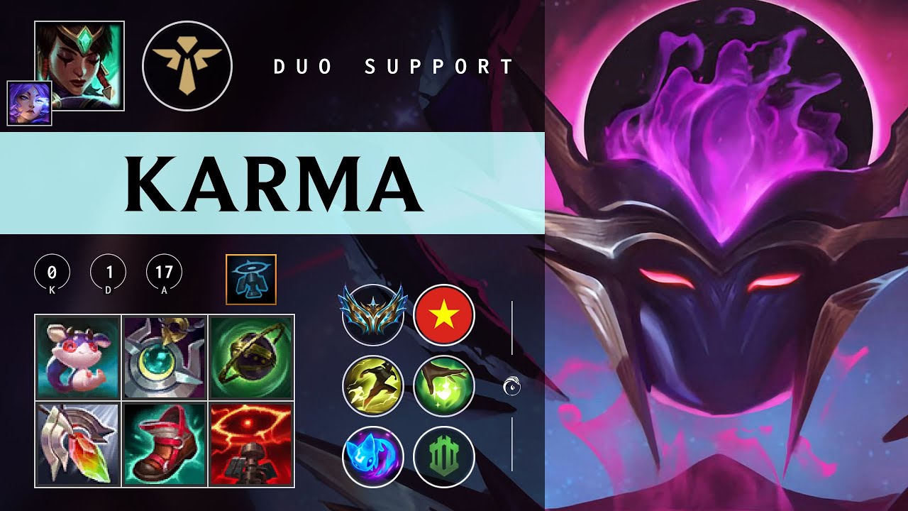 Karma Support vs Milio - VN Challenger Patch 26.01