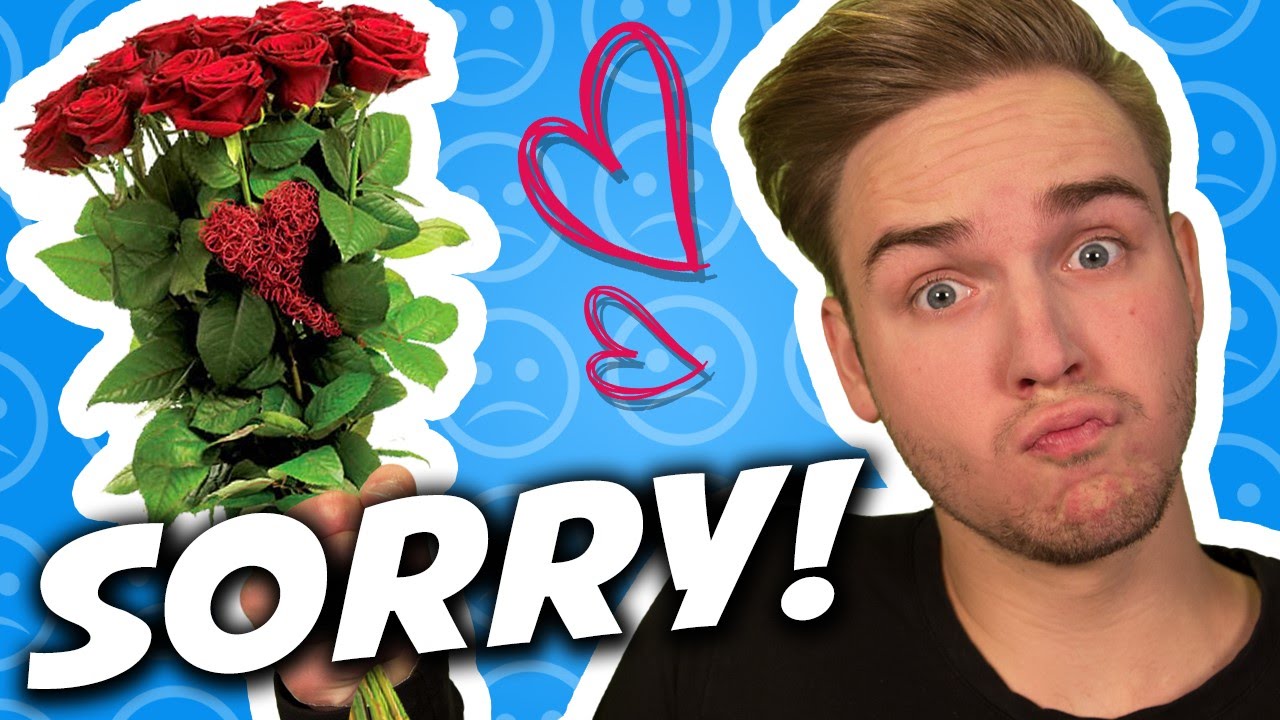 10 MANIEREN OM SORRY TE ZEGGEN!