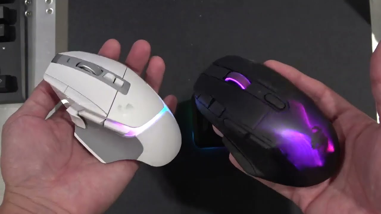 Roccat Kone XP Air unboxing and quick review comparision G502X