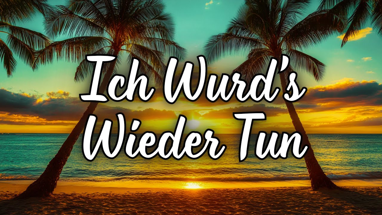 Ich Würd’s Wieder Tun 💞 – Romantischer Schlager-Hit über zweite Chancen