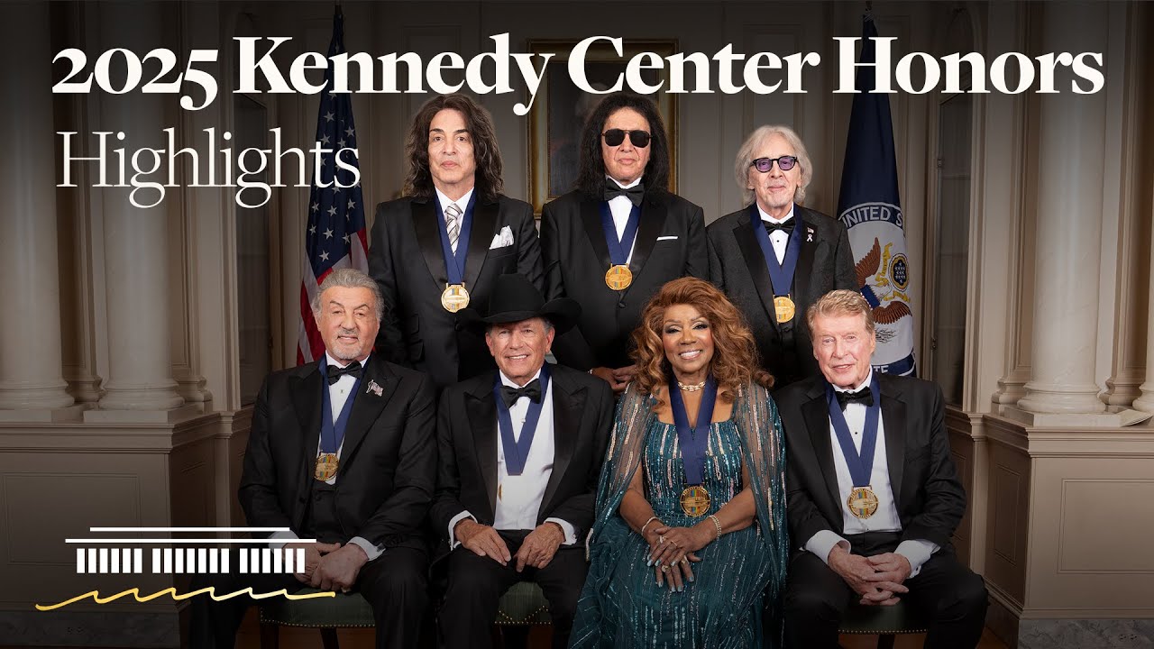 Основные моменты церемонии награждения Kennedy Center Honors в 2025 году