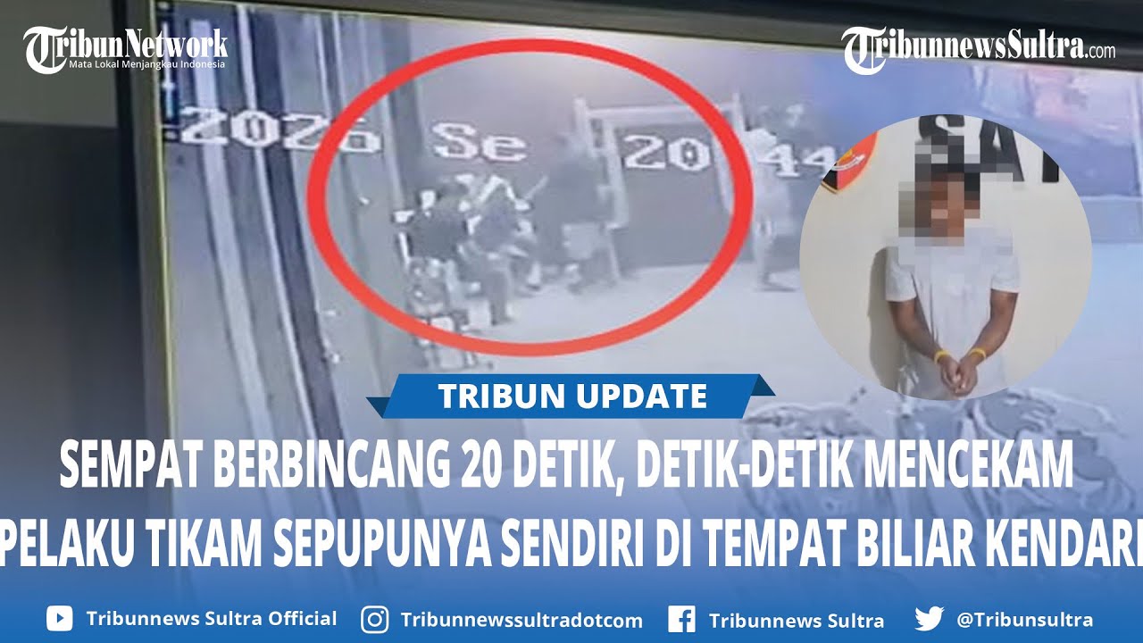 Sempat Berbincang 20 Detik, Pria di Tempat Biliar Kendari Dihujam Sajam Orang Mabuk hingga Tewas