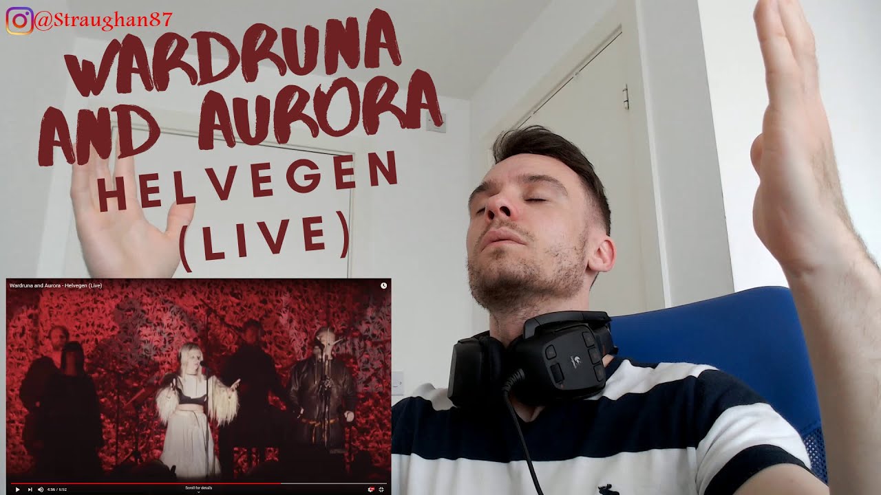 FIRST TIME hearing Wardruna and Aurora - Helvegen (LIVE)