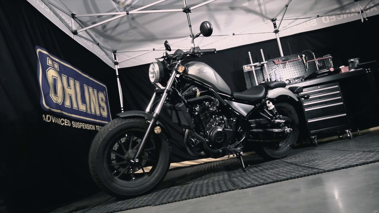 Install & Set Up Öhlins For Honda Rebel 500