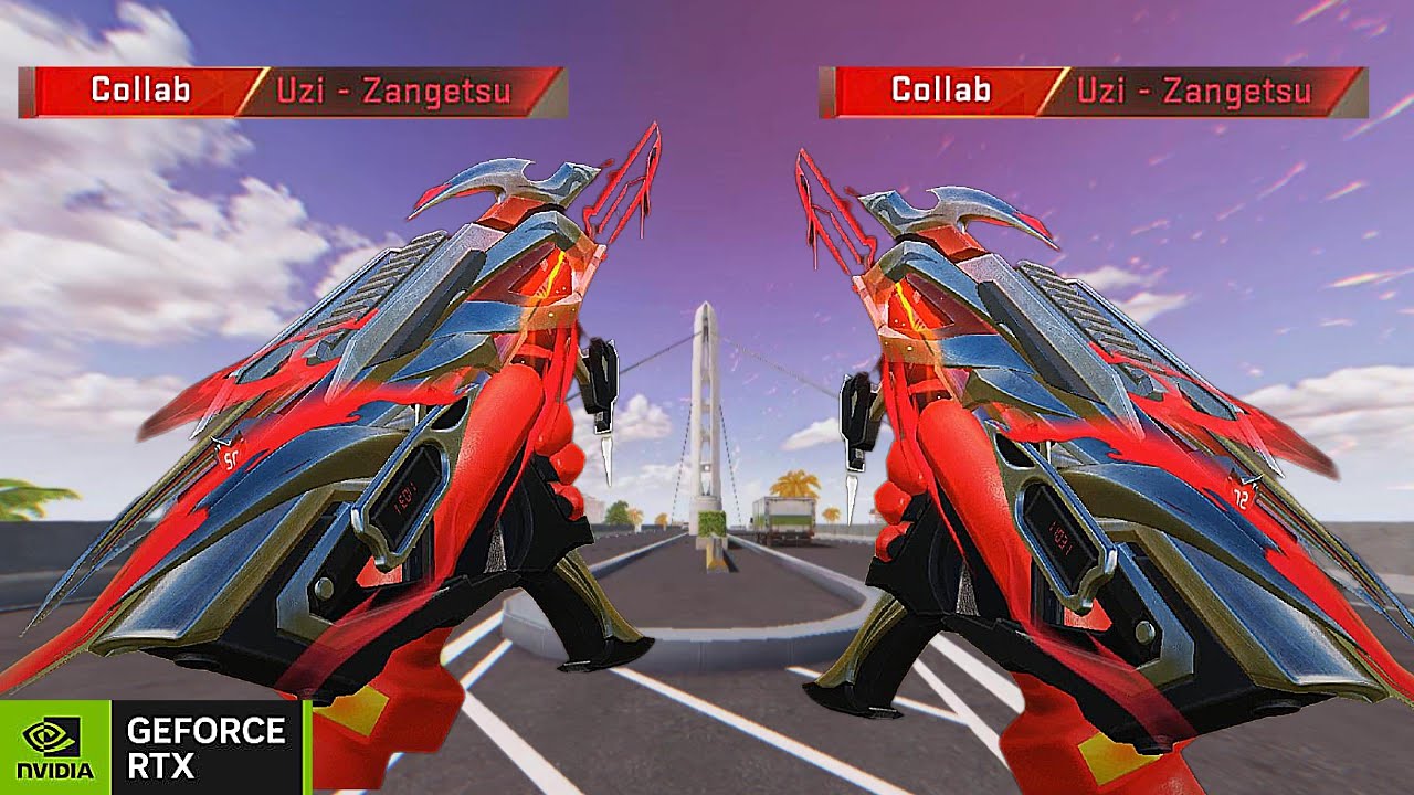 BLOOD  STRIKE - INSANE MATCH DUO VS SQUAD USING UZI ZANGETSU COLLAB SKIN DROP 54 KILLS SHUTTER !