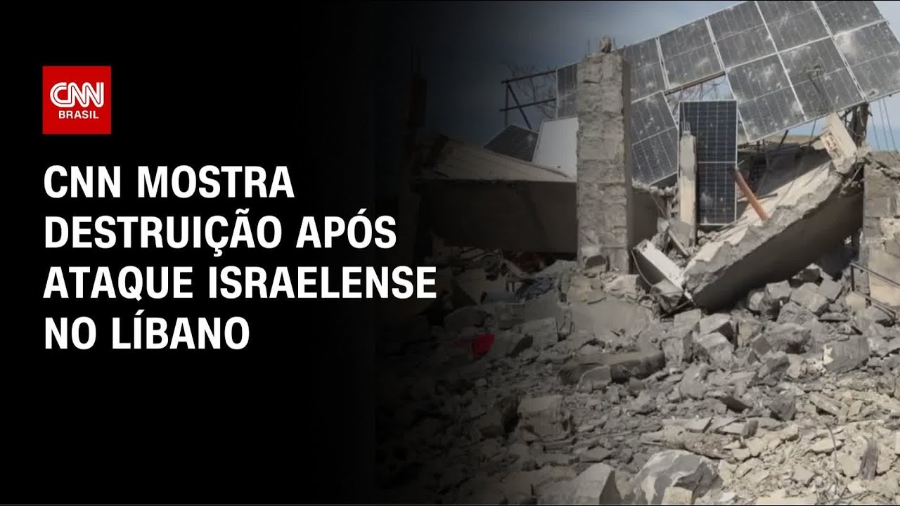 Líbano: CNN mostra destruição de ataque de Israel que matou nove pessoas | HORA H
