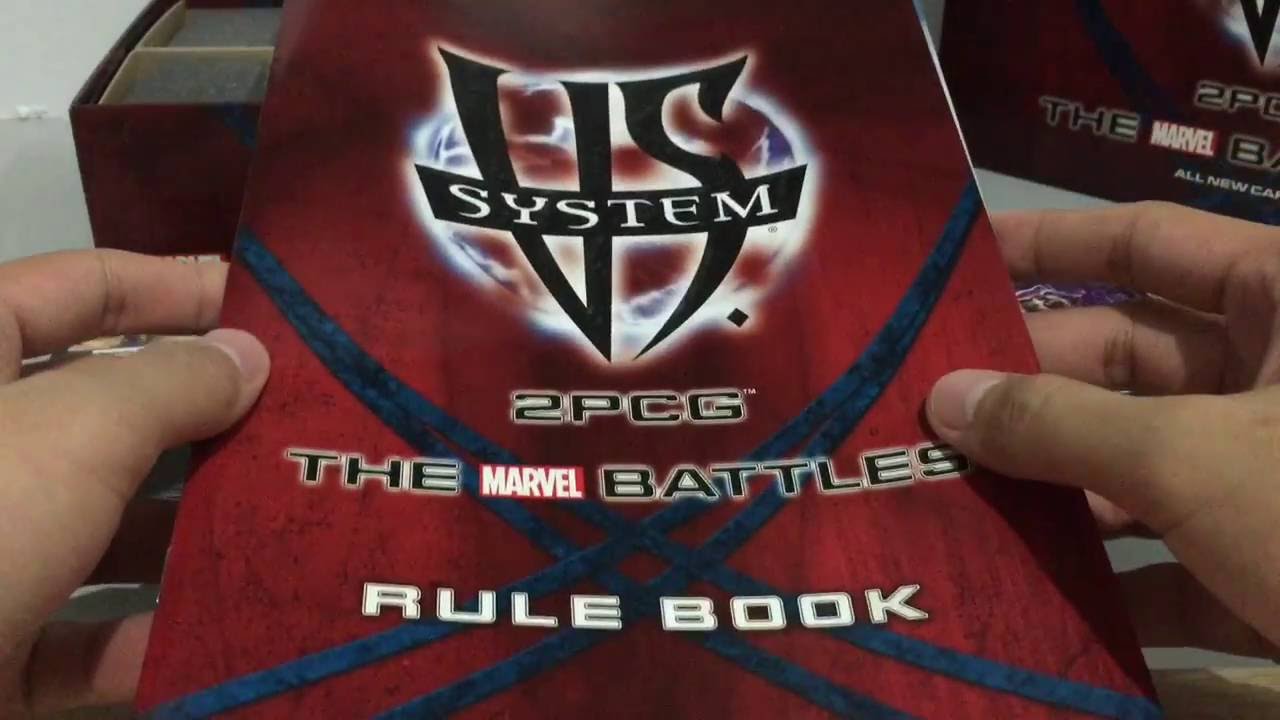 Marvel VS 2PCG Unboxing