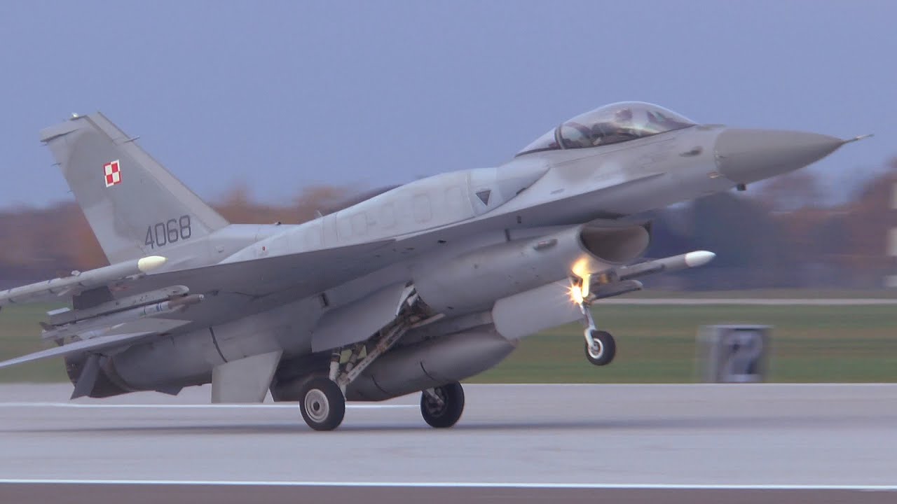 Polish Air Force F-16 by day - Łask (EPLK) - 12.11.2019 r.